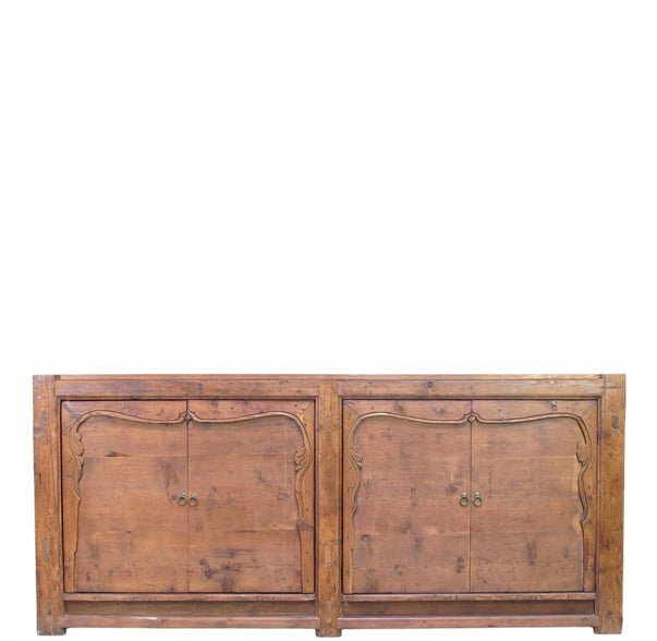 17th Century Double-Door Pine Sideboard - Dyag East
