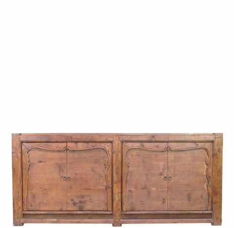 17th Century Double-Door Pine Sideboard - Dyag East