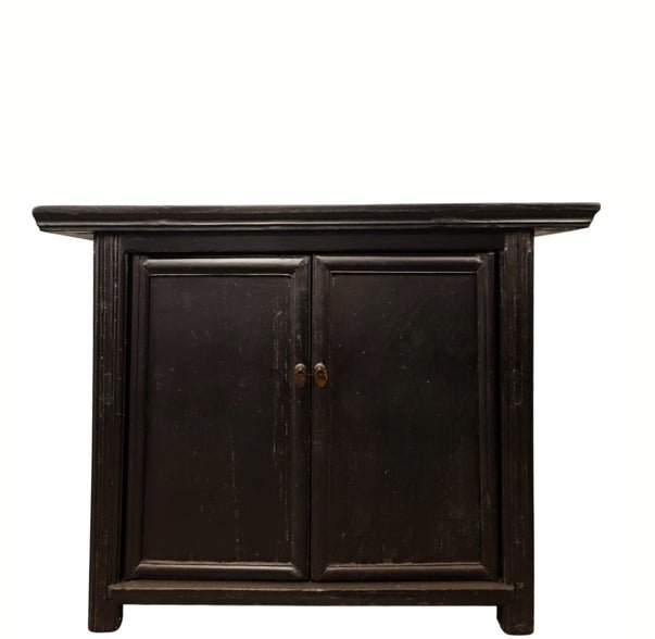 19th Century 2-Door Elm Side Cabinet - Dyag East