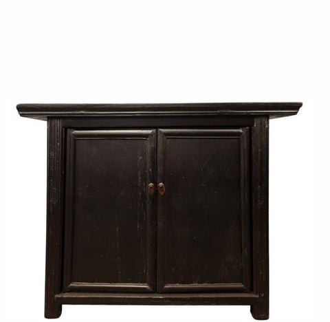 19th Century 2-Door Elm Side Cabinet - Dyag East