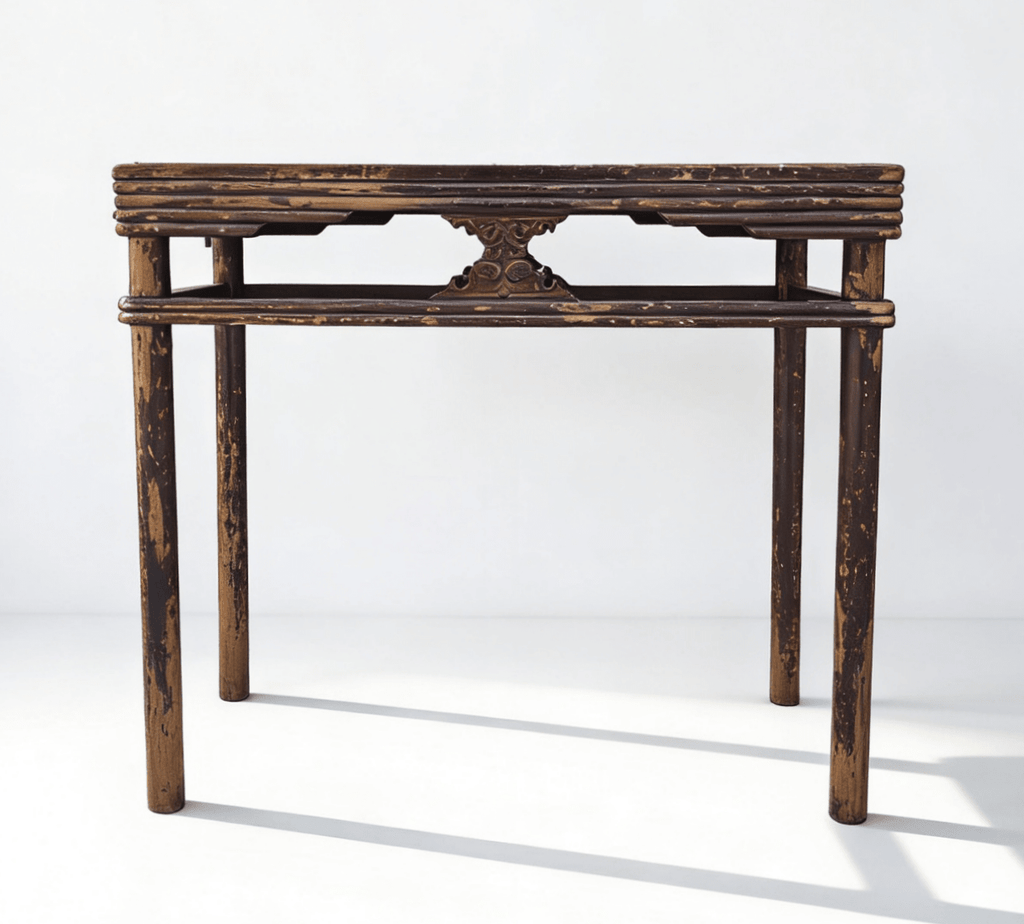 19th Century Chinese Elm Console Table - Dyag East