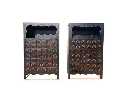 19th Century Pair of Chinese Apothecary Cabinets - Dyag East