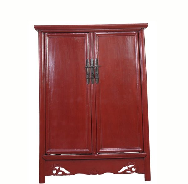 19th Century Red Catalpa Armoire - Dyag East