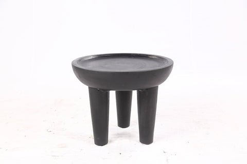 20” Round Suar Flat-Top Side Table-Single - Dyag East