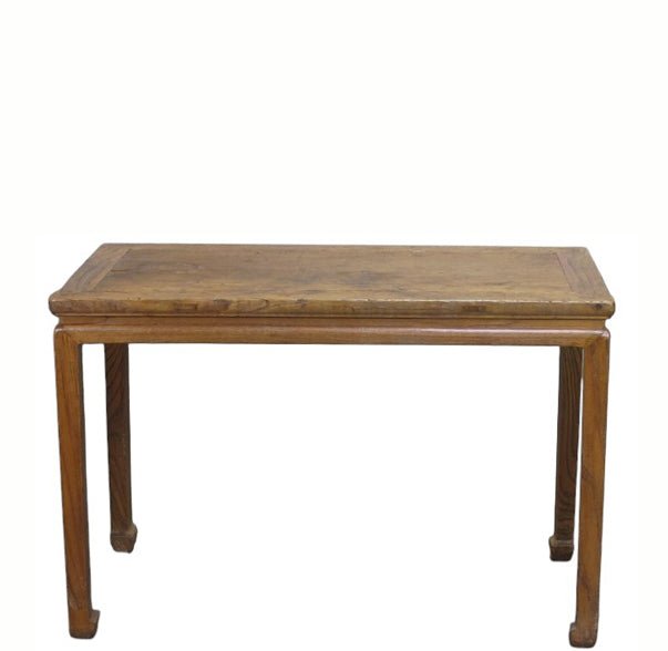 40" Long Elm Square-Corner Table - Dyag East