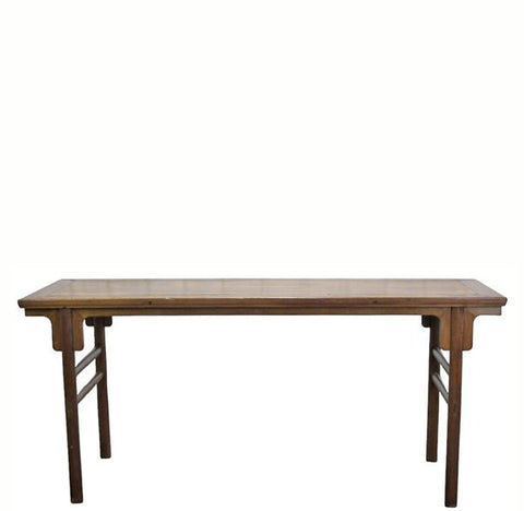 75" Long Antique Chinese Painting Table - Dyag East