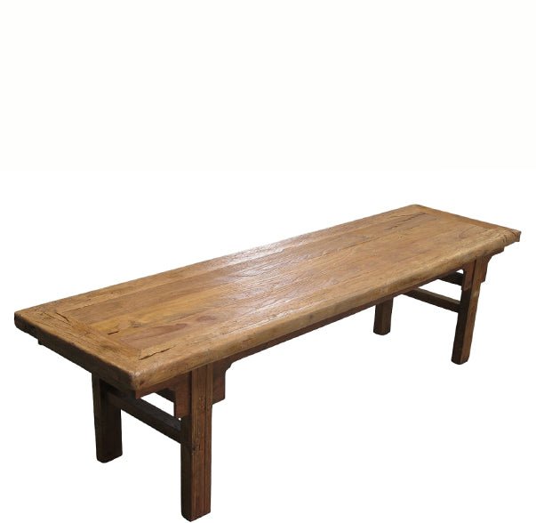 78" Inch Long Elm Bench - Dyag East