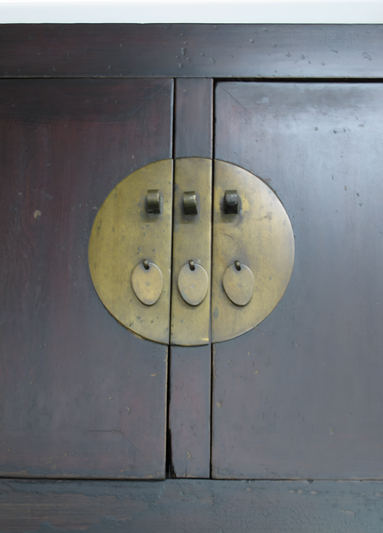 8 Feet Tall Antique Chinese Compound Cabinet