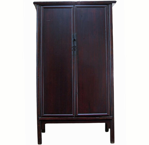 83" Tall 19th Century Chinese Wardrobe Armoire