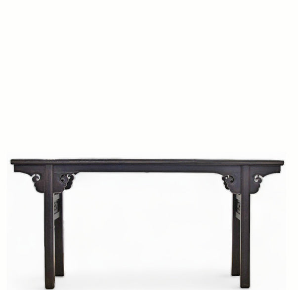 Late 18th Century Altar Console Table with Cloud Spandrels