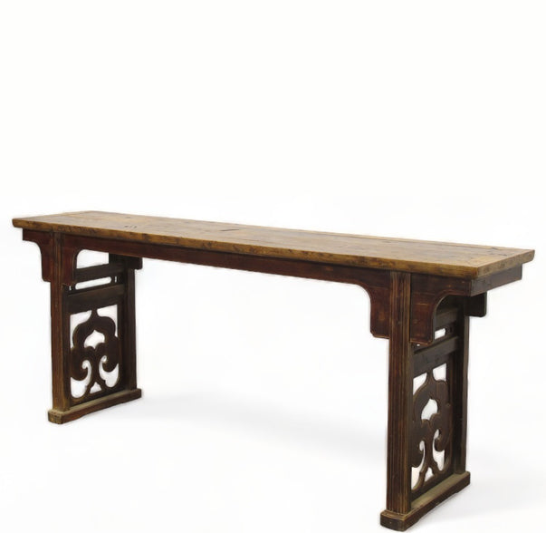Antique Chinese Ruyi Console Table