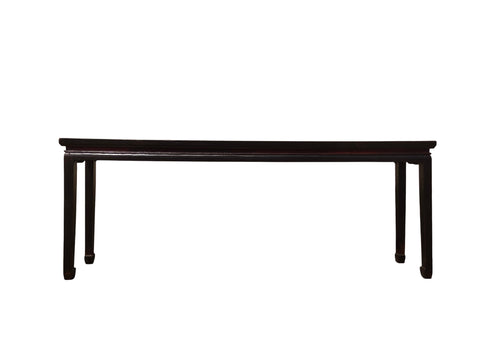 19th Century Chinese Elm 90" Long Console Table