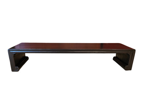 61" Long Low-Profile Sculptural Bench
