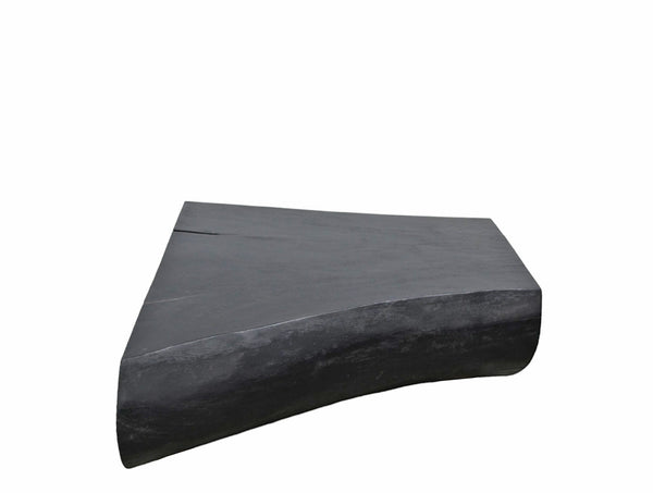 Minimalist Black Living Edge Block Coffee Table 15