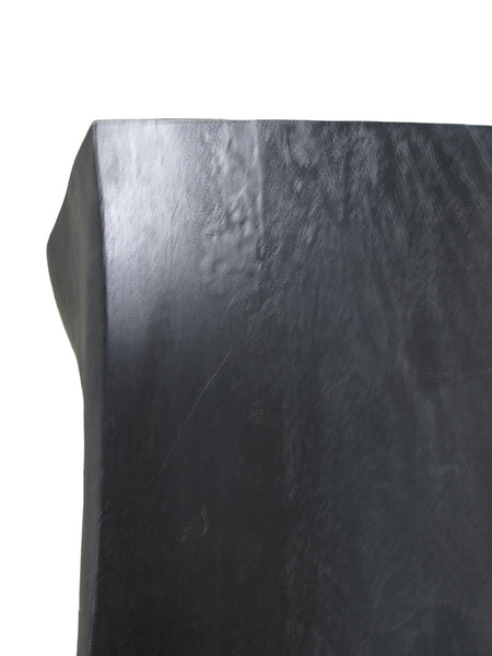 Minimalist Black Living Edge Block Coffee Table 15