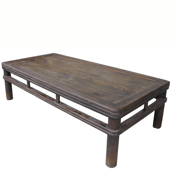 Large Antique Chinese 85" Long Coffee Table or Day Bed