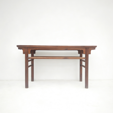 Antique Ming-Style Solid Wood Console Table