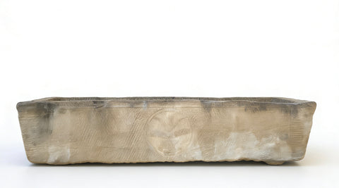 71" Inch Long Hand Chiseled Stone Trough 64
