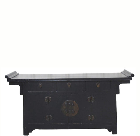 Antique Chinese Everted Flange Altar Sideboard