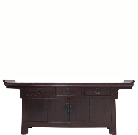 Antique Beijing Everted Flange Buffet Sideboard