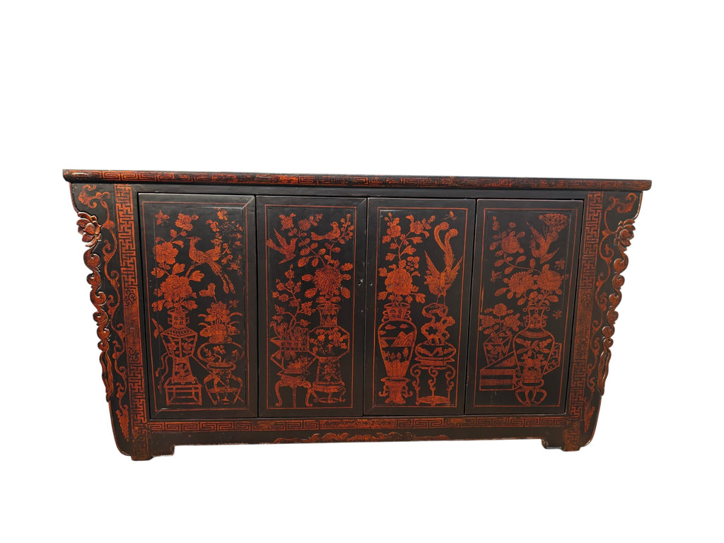 20th Century Chinese Carved Sideboard
