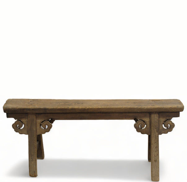 Antique Chinese Countryside Bench 3