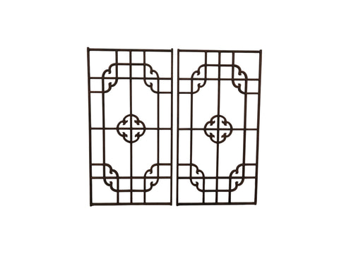 Antique Chinese Lattice Wall Art