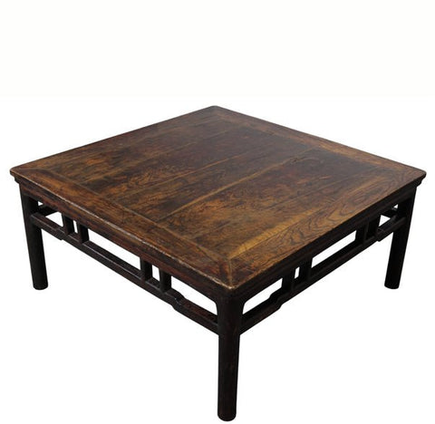 Antique 40" Square Coffee Table - Dyag East