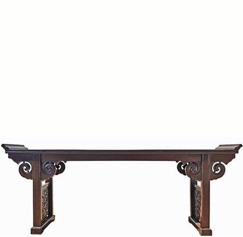 Early 20th Century 99" Long Altar Console Table - Dyag East