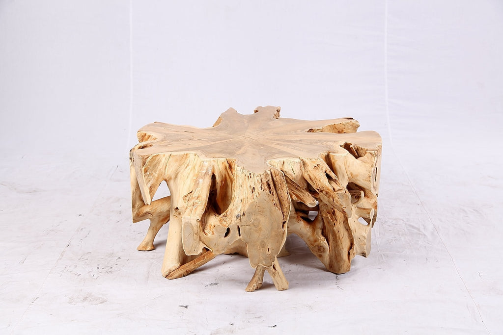 Free Form Teak Root Coffee Table 3 - Dyag East