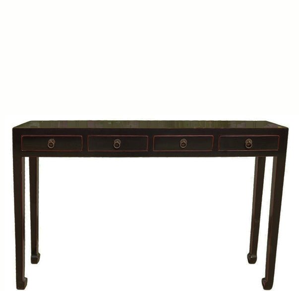 Hand Made 48" Long 4-Drawer Console Table - Dyag East