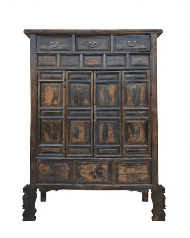 Imperial 16th Century Elm Display Cabinet - Dyag East