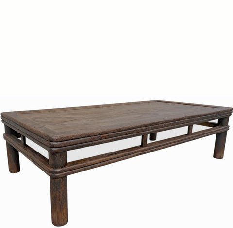 Large Antique Chinese 85" Long Coffee Table or Day Bed - Dyag East