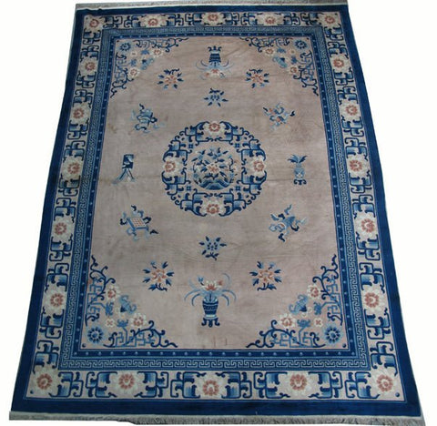 Large Chinese Beijing Rug, 12 ft 3 in x 9 ft - Dyag East