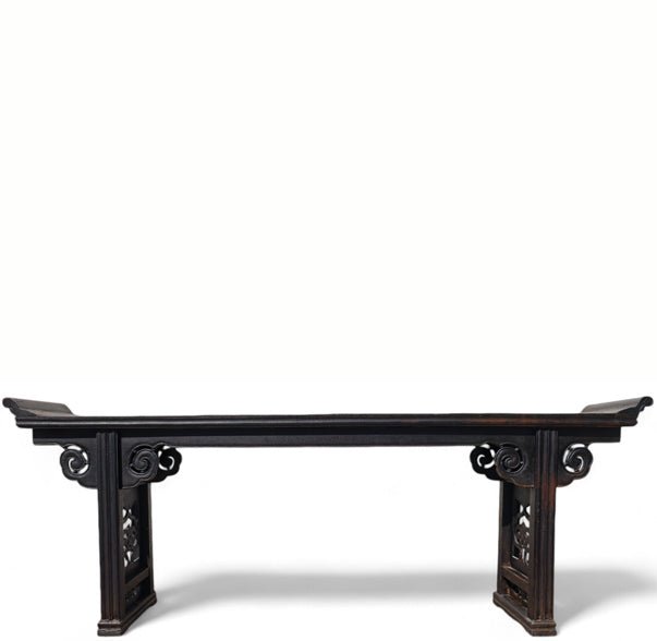 Late 18th Century Antique Chinese Altar Console Table - Dyag East