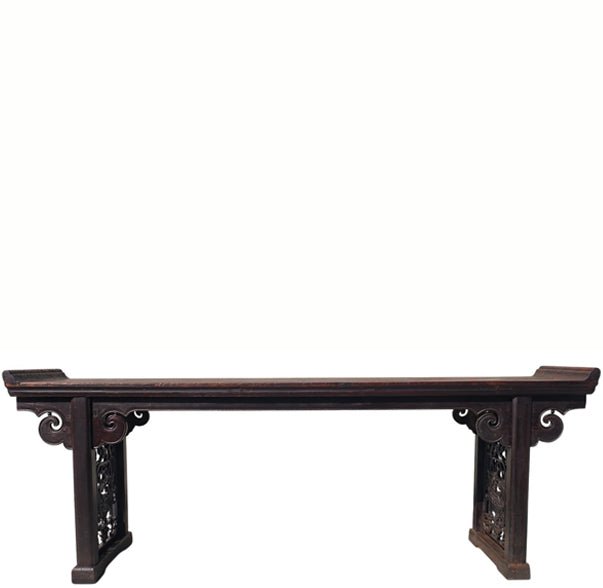 Mid 18th Century 107" Long Everted-Flange Altar Table - Dyag East