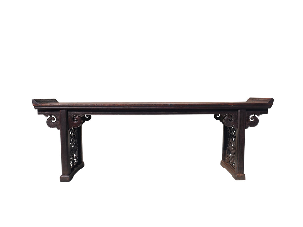Mid 18th Century 107" Long Everted-Flange Altar Table - Dyag East