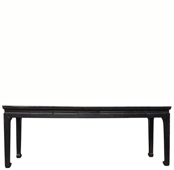 Mid-18th Century 91" Long 3 Drawer Console Table - Dyag East