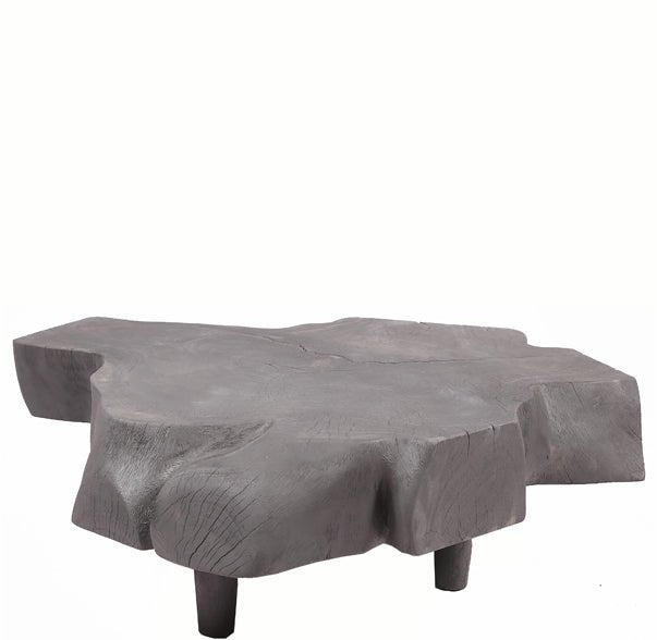 Natural Black One Slab Coffee Table 106 - Dyag East
