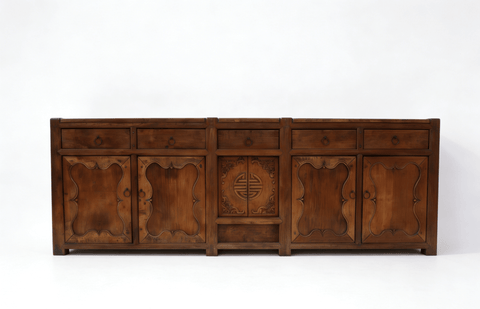 Rustic 17th Century Elm Sideboard - Dyag East