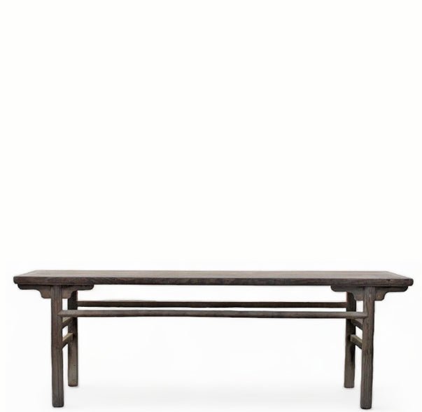 Simple and Rustic Elm Console Table - Dyag East