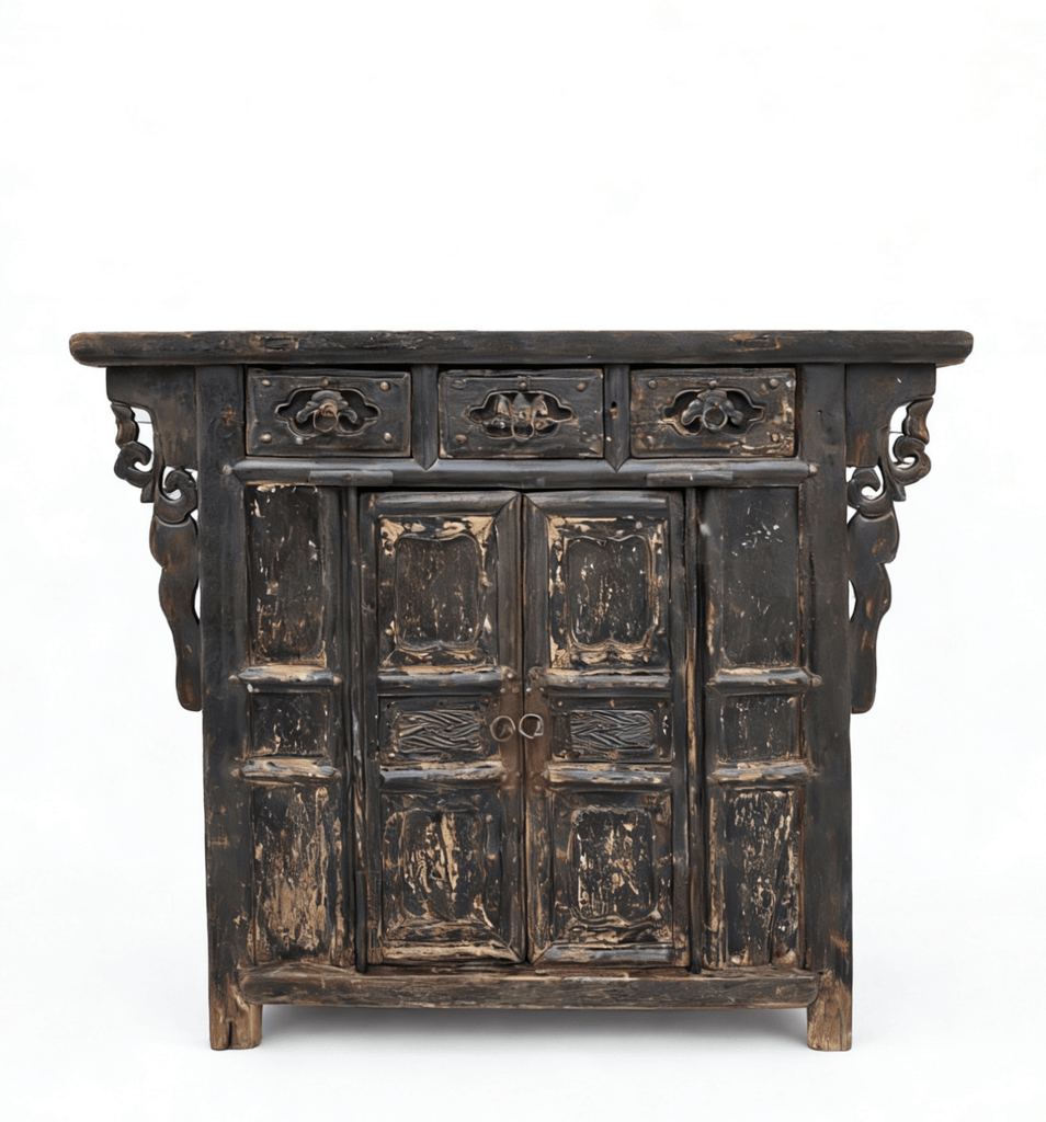 Triple Drawer Elm Coffer - Dyag East