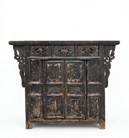 Triple Drawer Elm Coffer - Dyag East