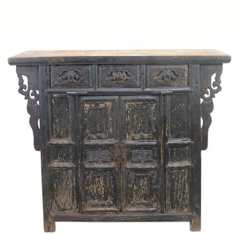 Triple Drawer Elm Coffer - Dyag East