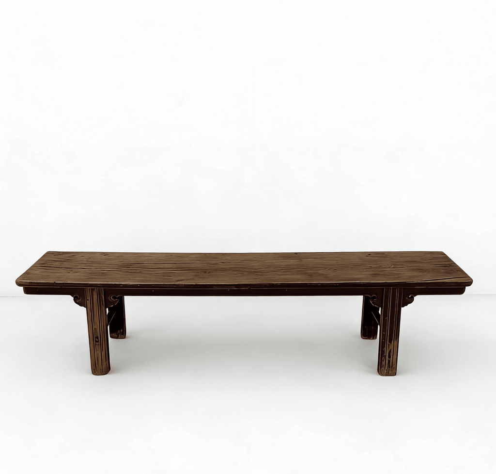 Vintage 85" Long Elm Bench - Dyag East