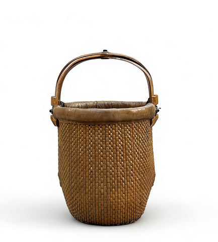 Vintage Bamboo Food Basket - Dyag East