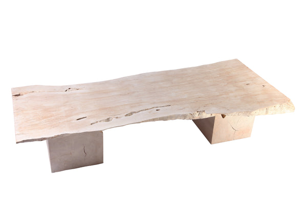 Rustic White Coffee Table