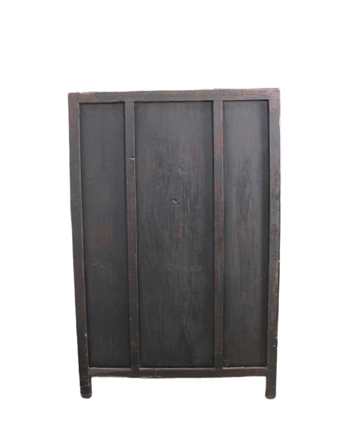 Red Chinese Antique Cabinet