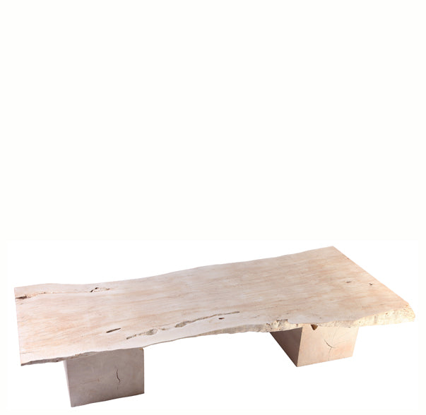 Rustic White Coffee Table