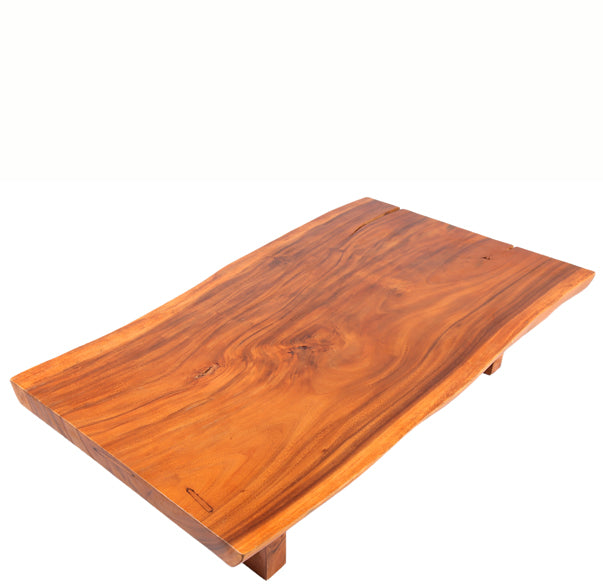 Modern One Slab Living Edge Coffee Table